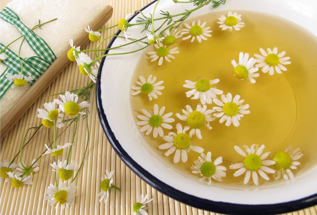 té de manzanilla para la psoriasis